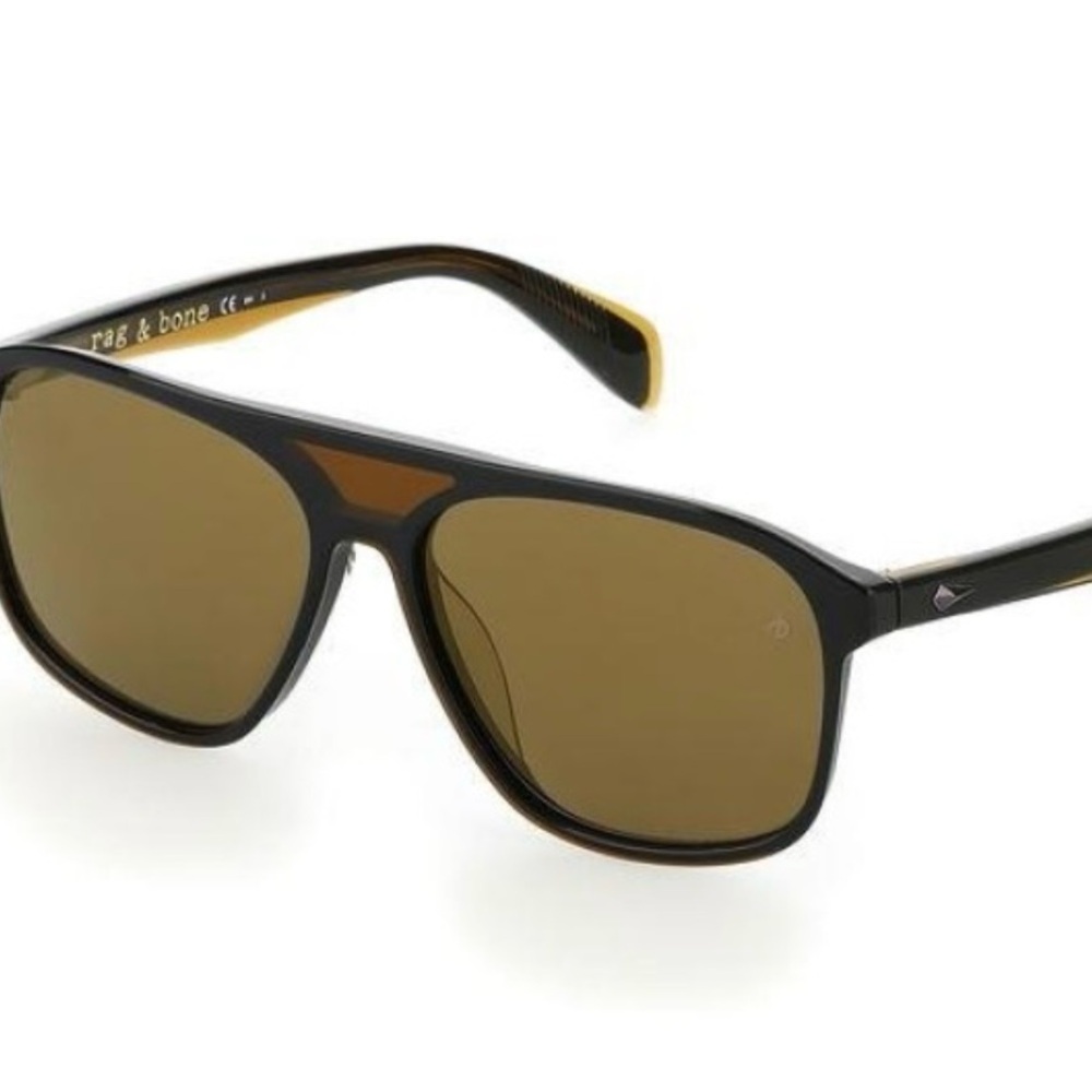 Rag & Bone Black and Brown Sunglasses